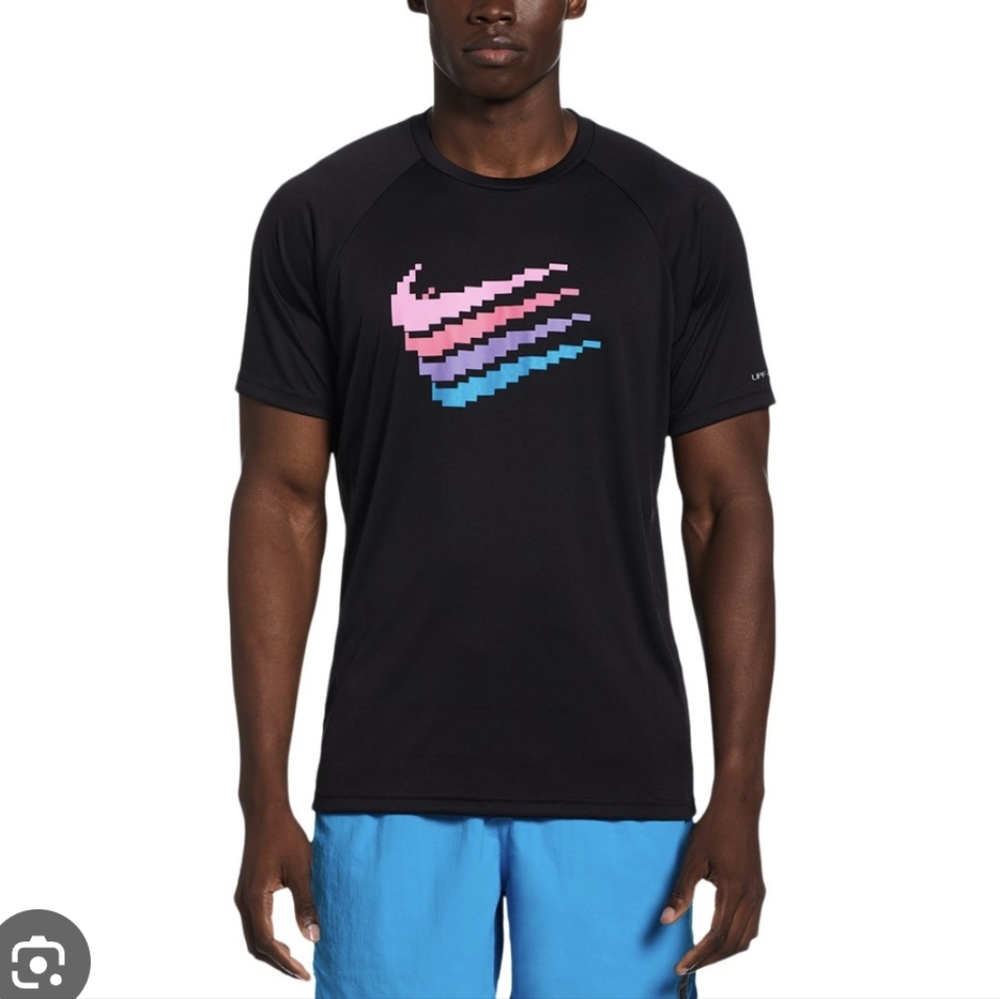 Nike Men's Digi Swoosh Hydroguard T Shirt